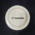 China Crockery 6' Round Plate