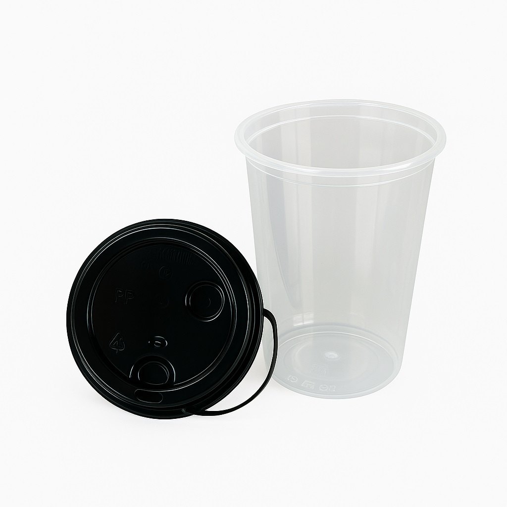 250ml-sipper-glass-with-lid-round-empty-transparent-plastic-cup-spill-proof-for-beverages
